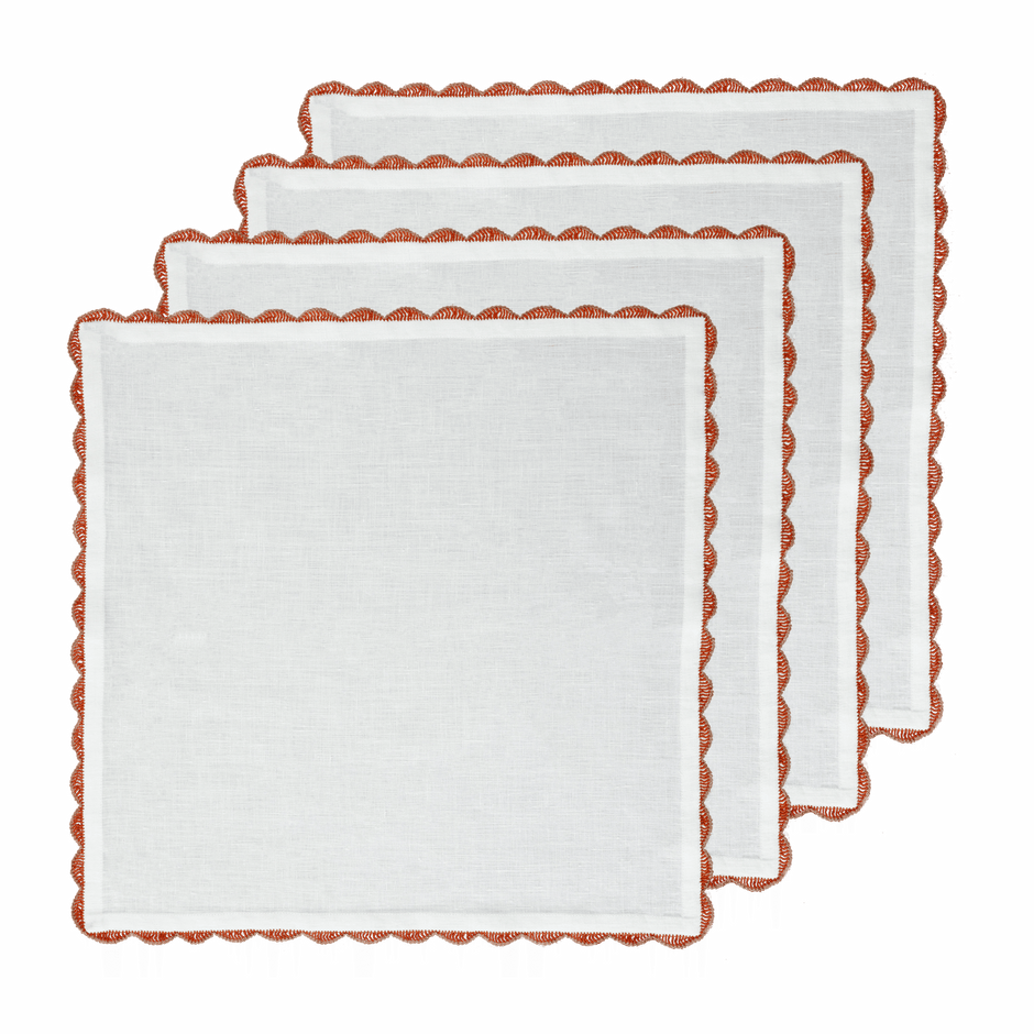 Hand Crochet Napkins | Set of 4 - Aware House - Neem Crafts -