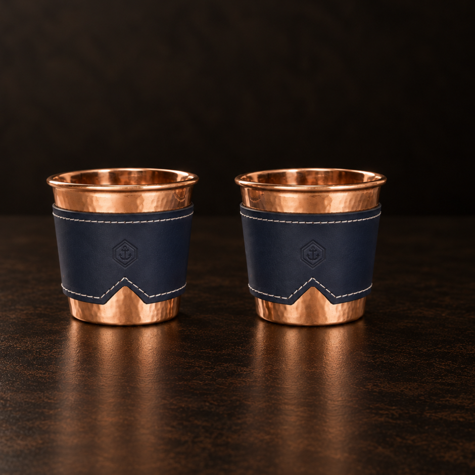 Son of a Sailor x Sertodo Cup and Leather Sleeve Set