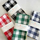 Gingham Check Cloth Napkins | Set of Four