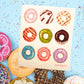 Nine Donuts Swedish Dishcloth