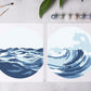 Ocean Waves Paint-By-Numbers Kit