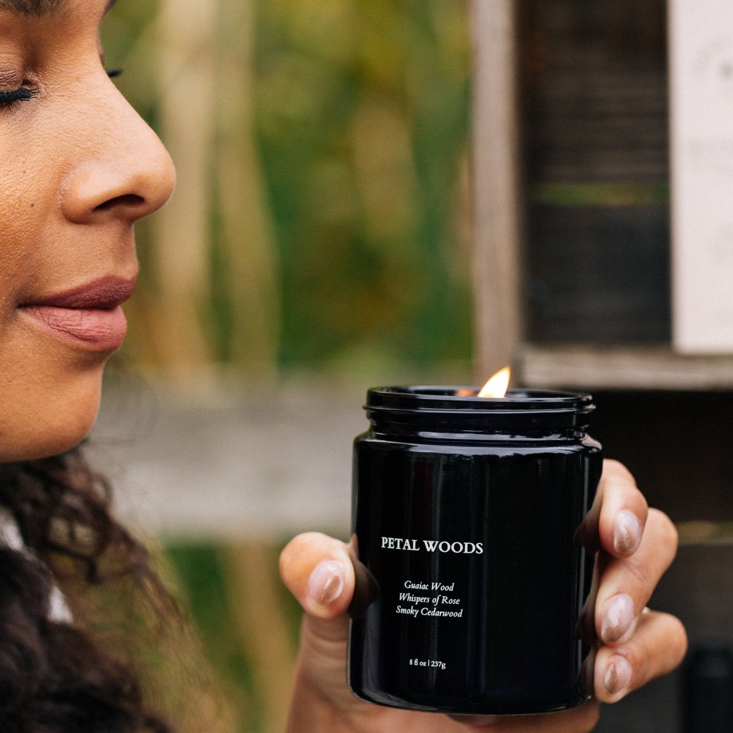 Petal Woods Natural Candle