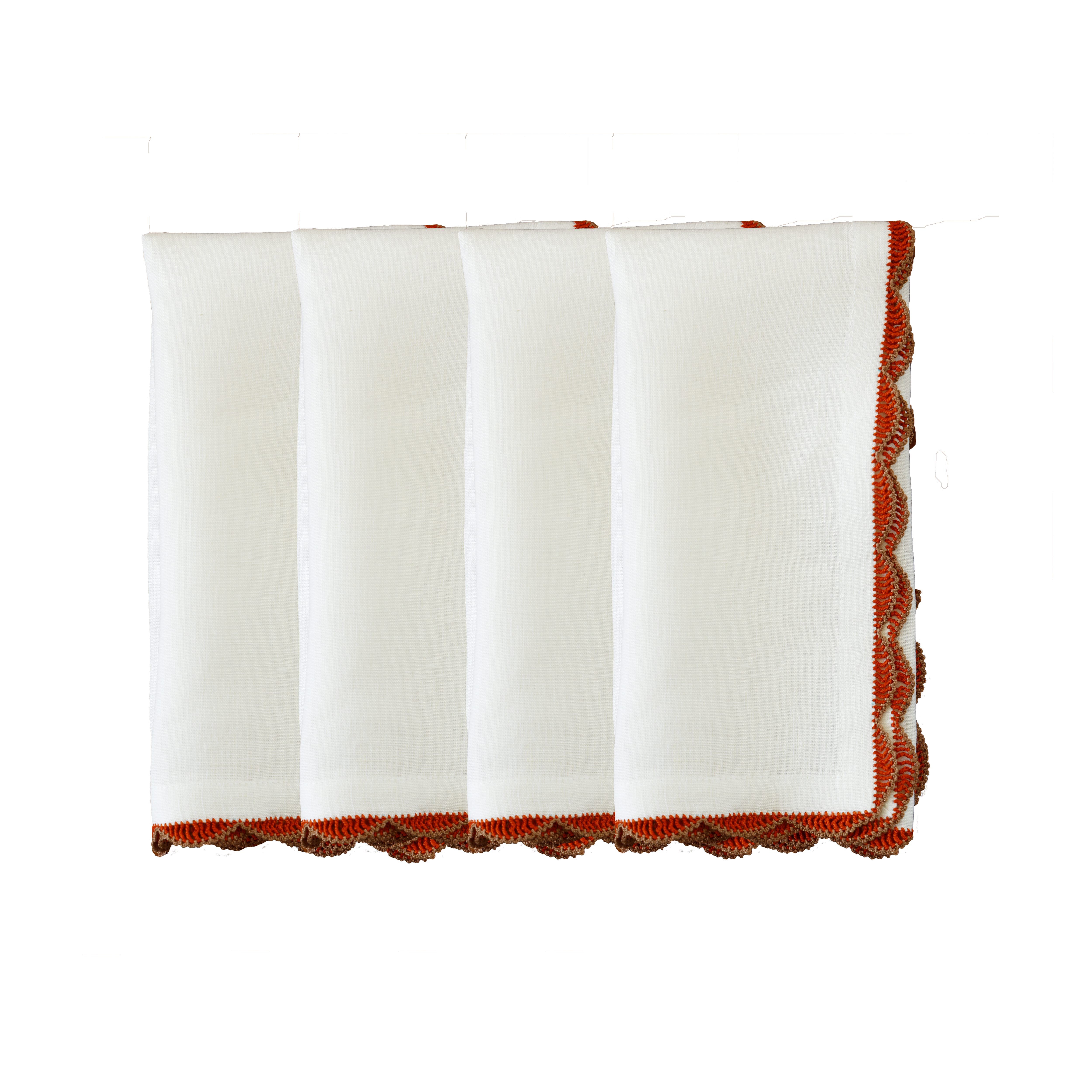 Hand Crochet Napkins | Set of 4