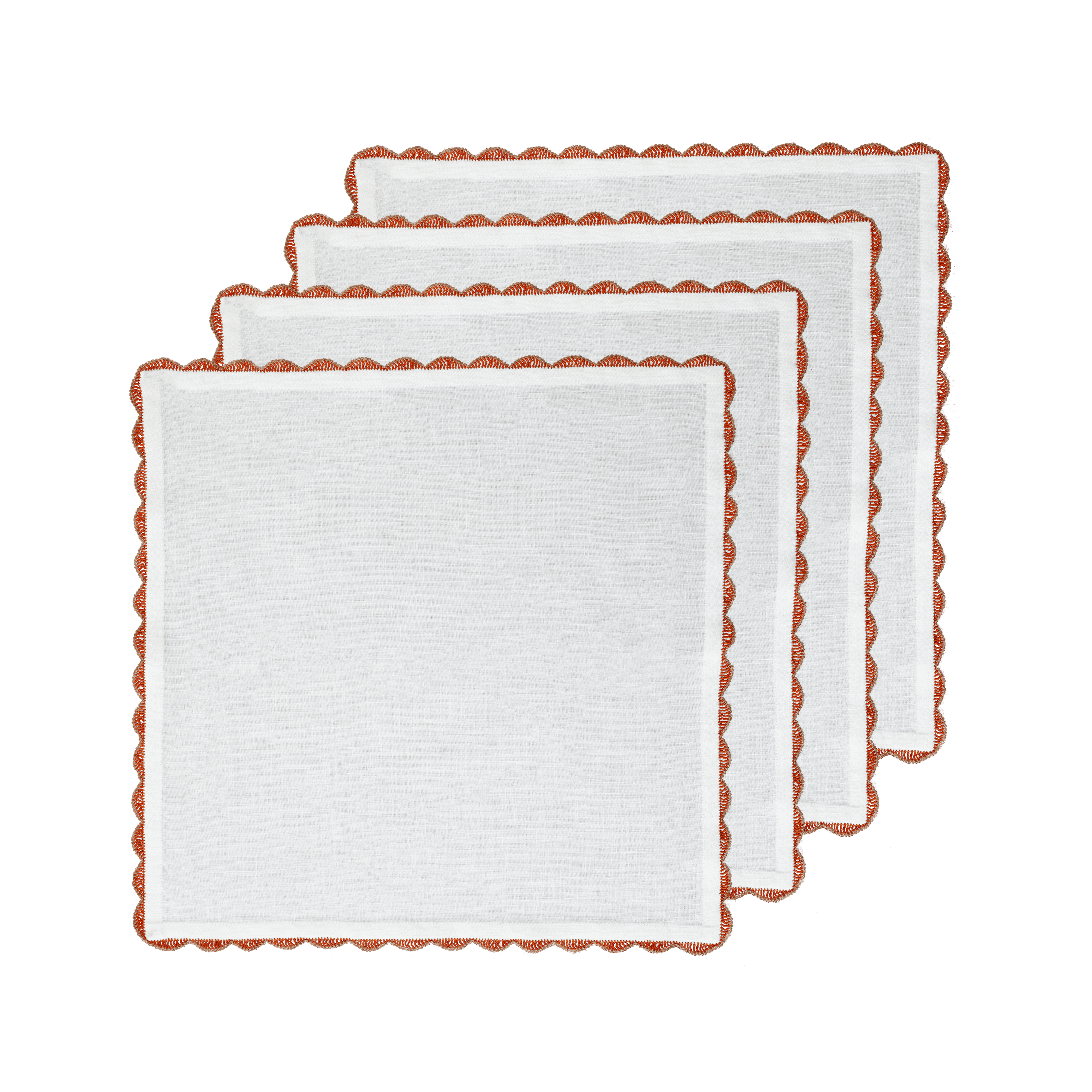 Hand Crochet Napkins | Set of 4