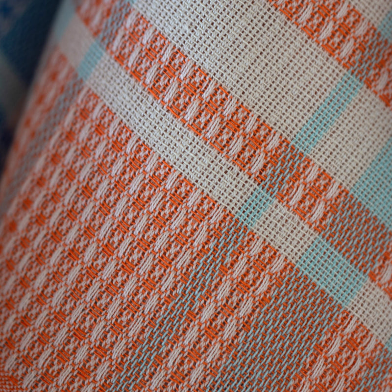 Checkered Cotton Tea Towel-zoom-