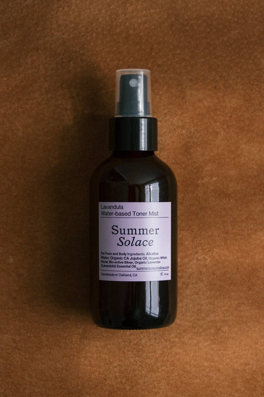 Organic Bulgarian Lavender White Lotus Toner Mist