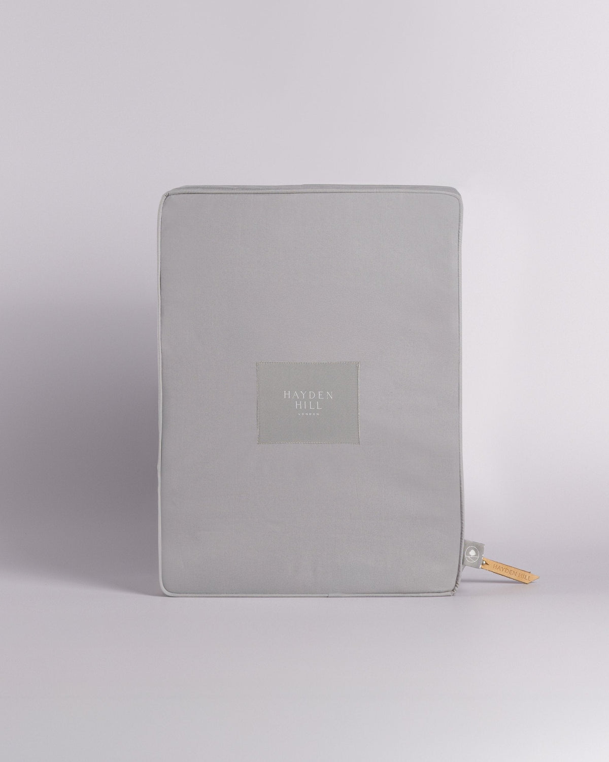 Large Organic Cotton Storage Bag in Gray-3