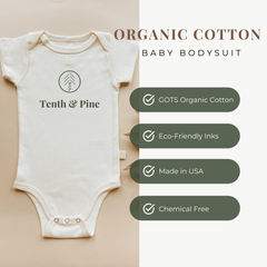 Big Sister Organic Baby Bodysuit - Aware House - Tenth & Pine - 