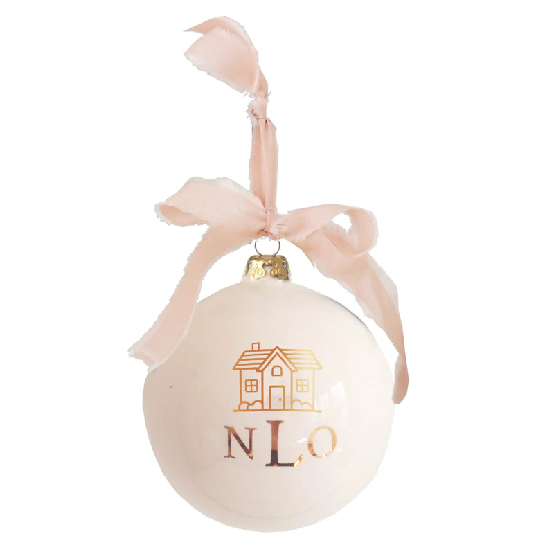 Monogrammed Keepsake Ornament | New Home-zoom-