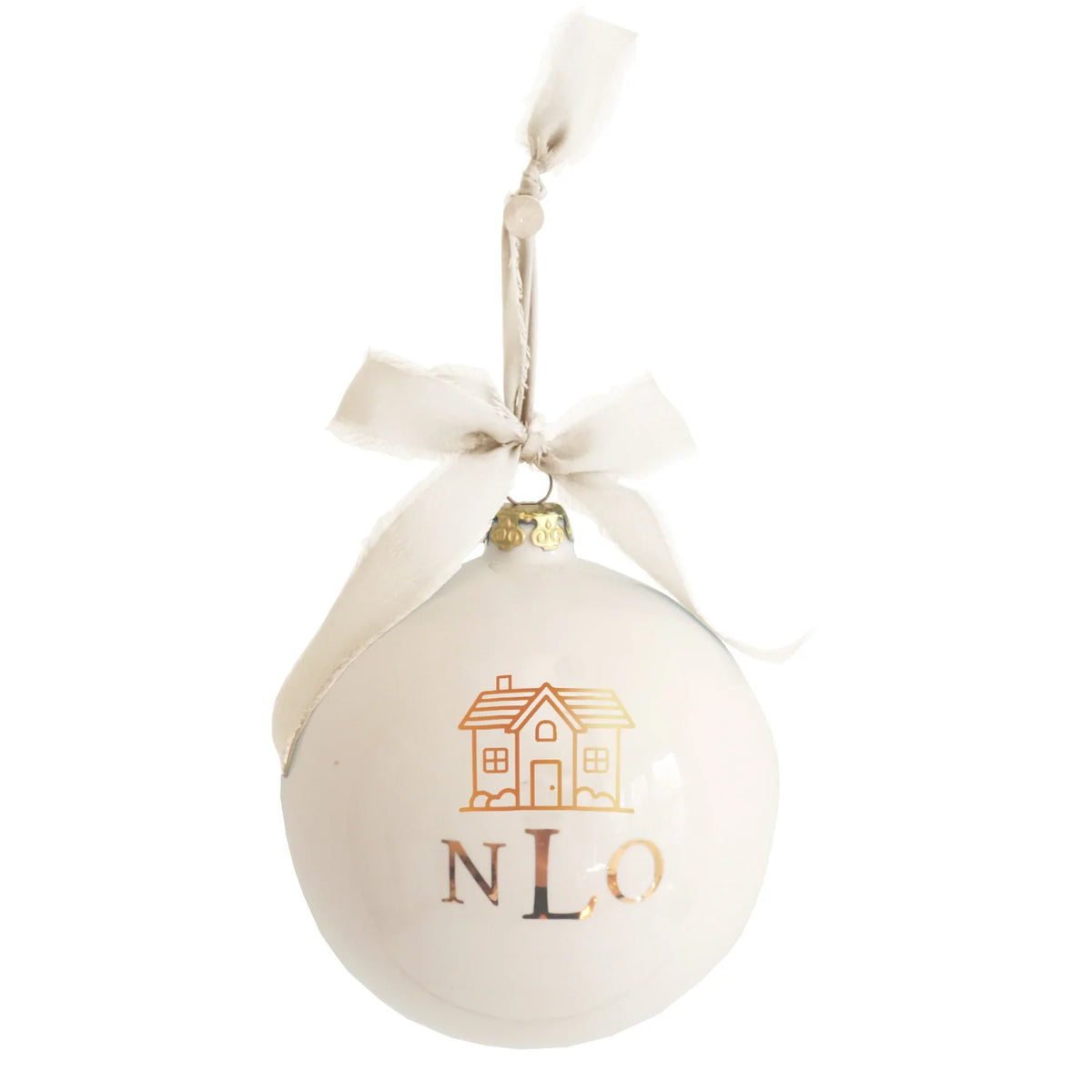 Monogrammed Keepsake Ornament | New Home-4