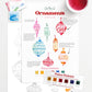 Pre-order! Ornaments Watercolor Painting Kit