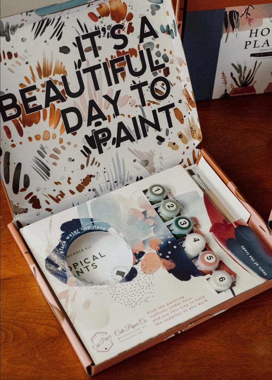 Field of Poppies Paint-By-Numbers Kit
