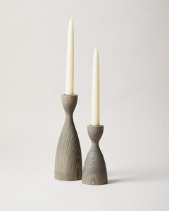 Pantry Wooden Candlestick Holder - Aware House