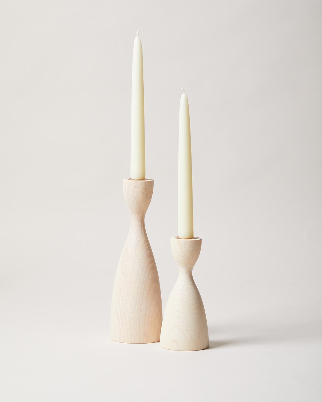 Pantry Wooden Candlestick Holder - Aware House
