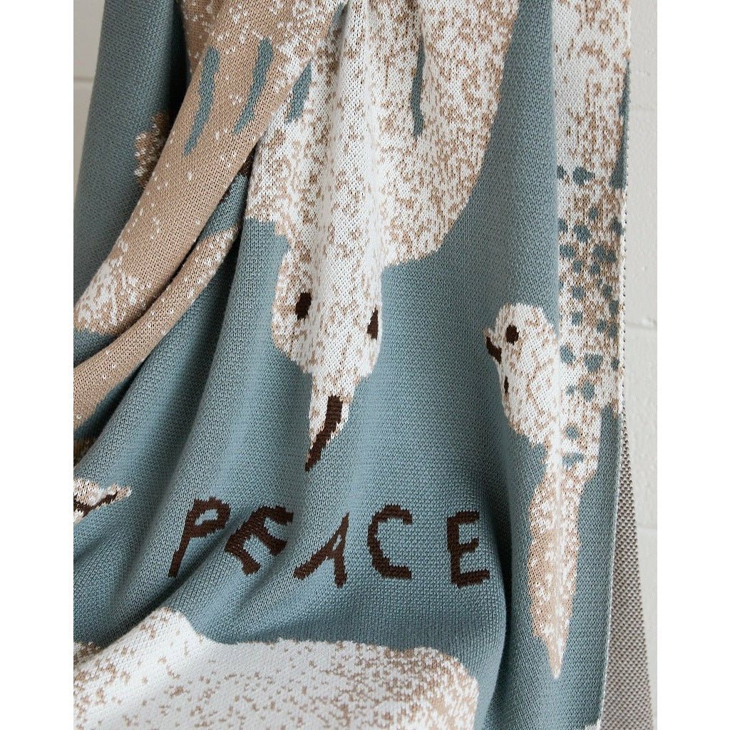 Peace Throw Blanket-zoom-8