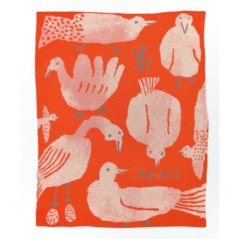 Peace Throw Blanket-zoom-