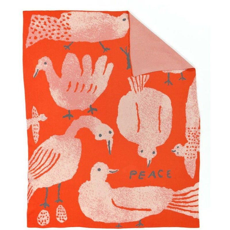 Peace Throw Blanket-zoom-
