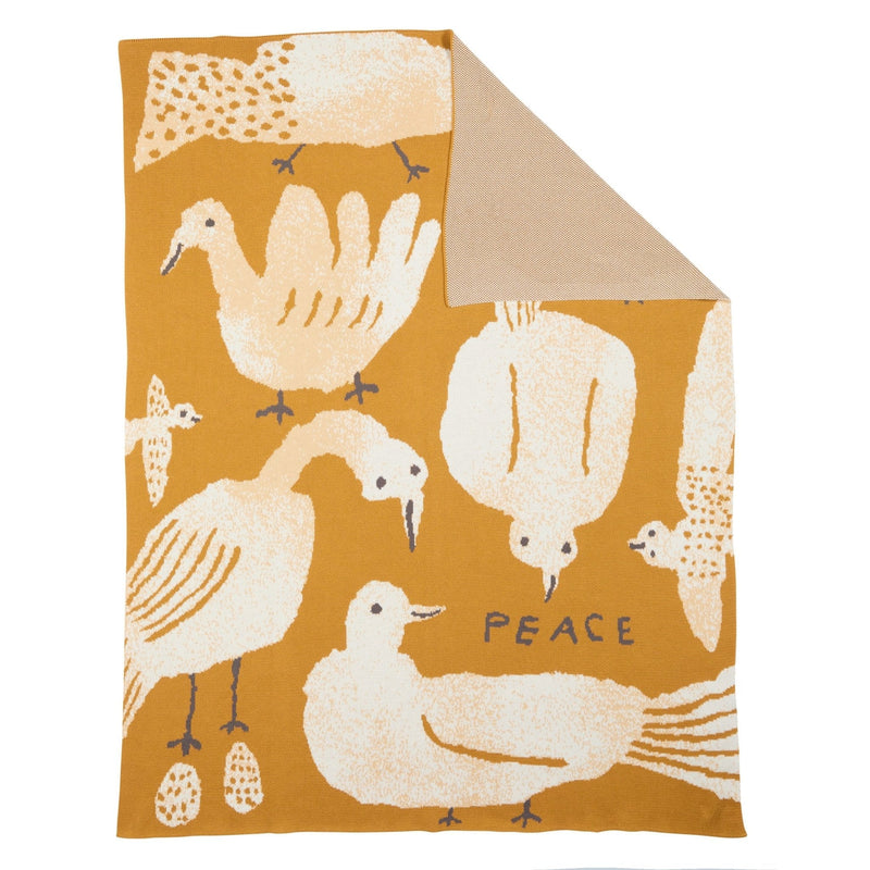 Peace Throw Blanket-zoom-