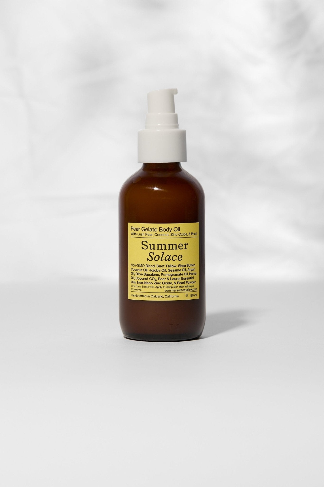 Pear Gelato Body Oil Zinc and Pearl Extract - Limited Edition-zoom-1