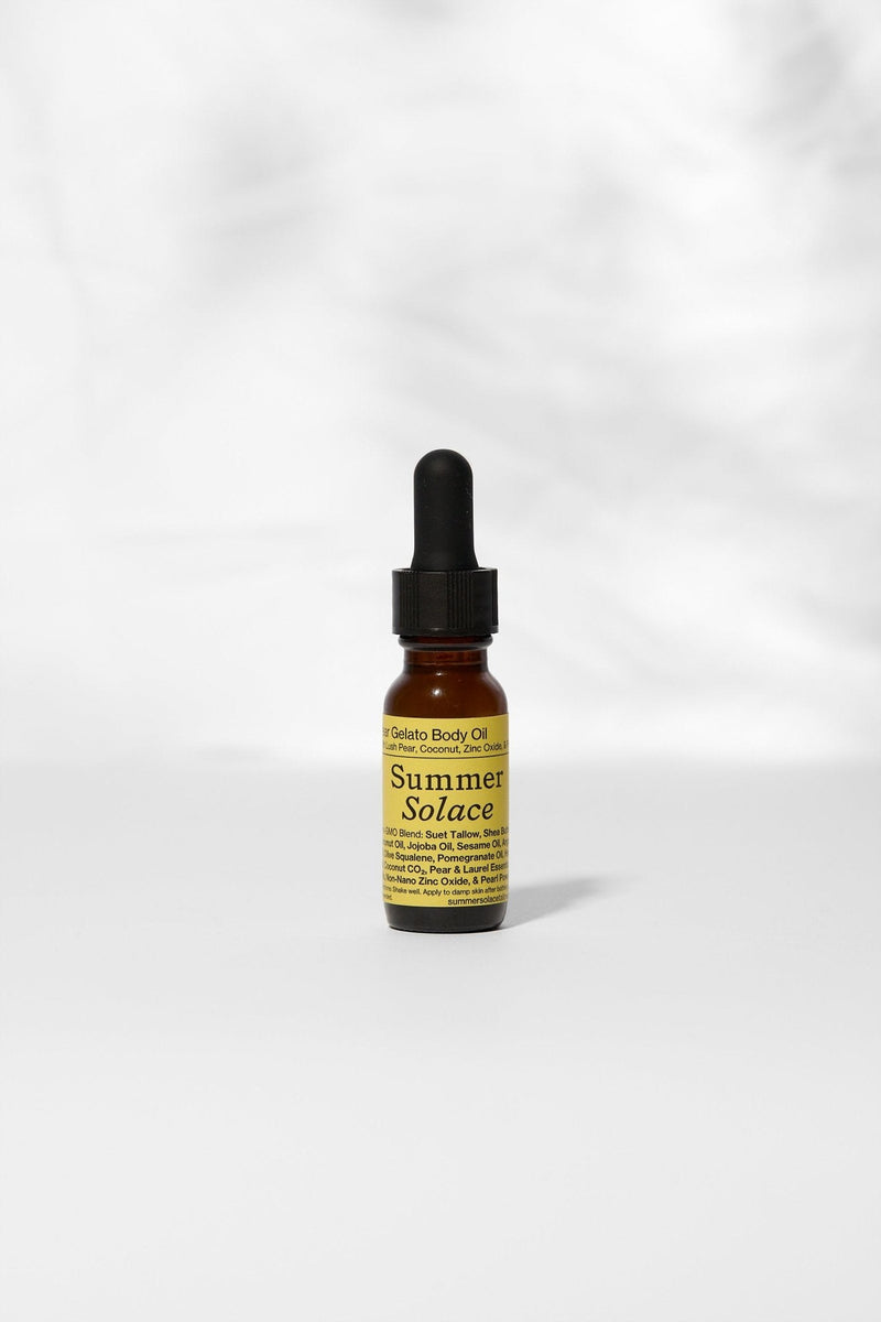 Pear Gelato Body Oil Zinc and Pearl Extract - Limited Edition-zoom-