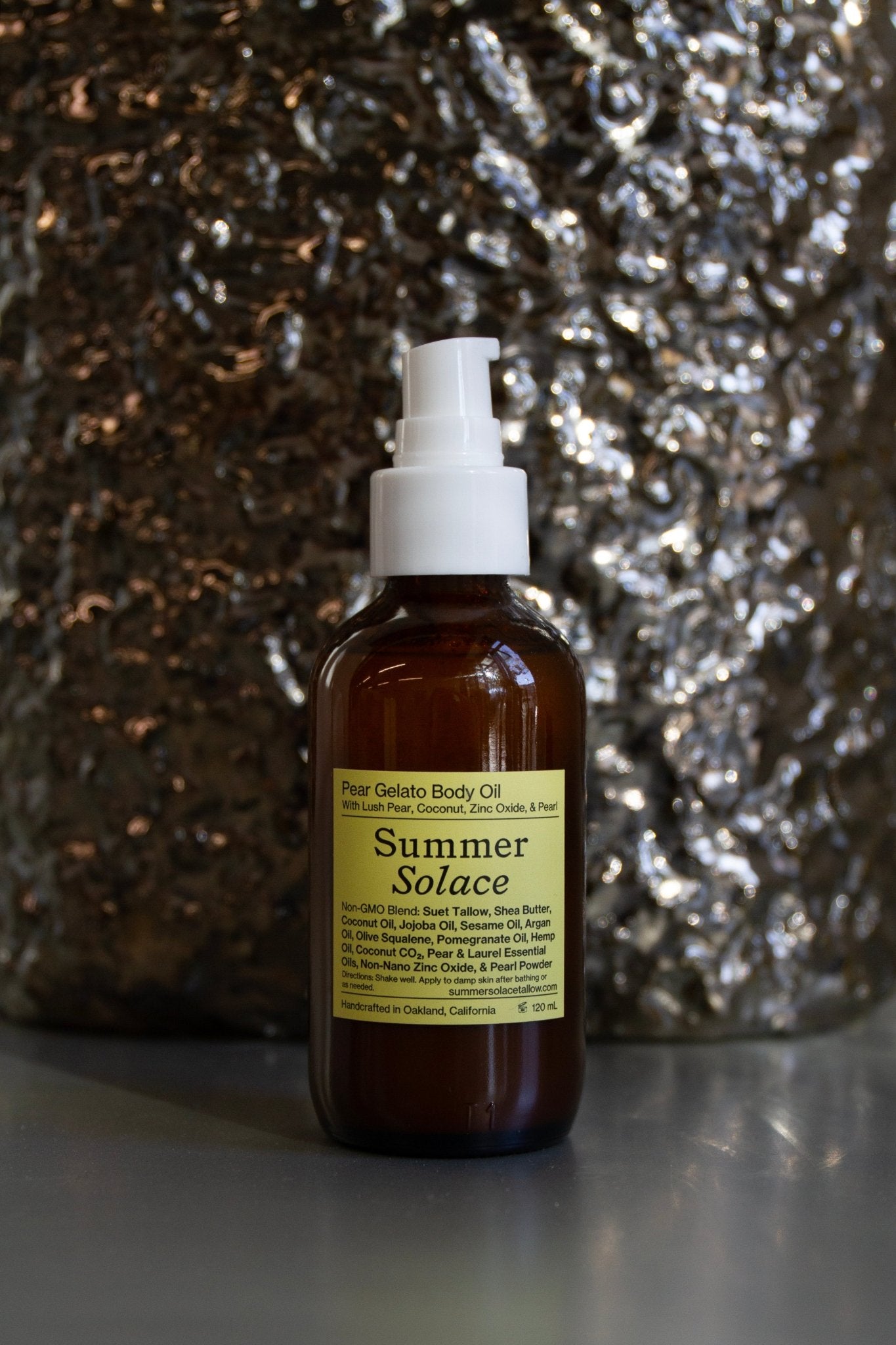 Pear Gelato Body Oil Zinc and Pearl Extract - Limited Edition-zoom-8