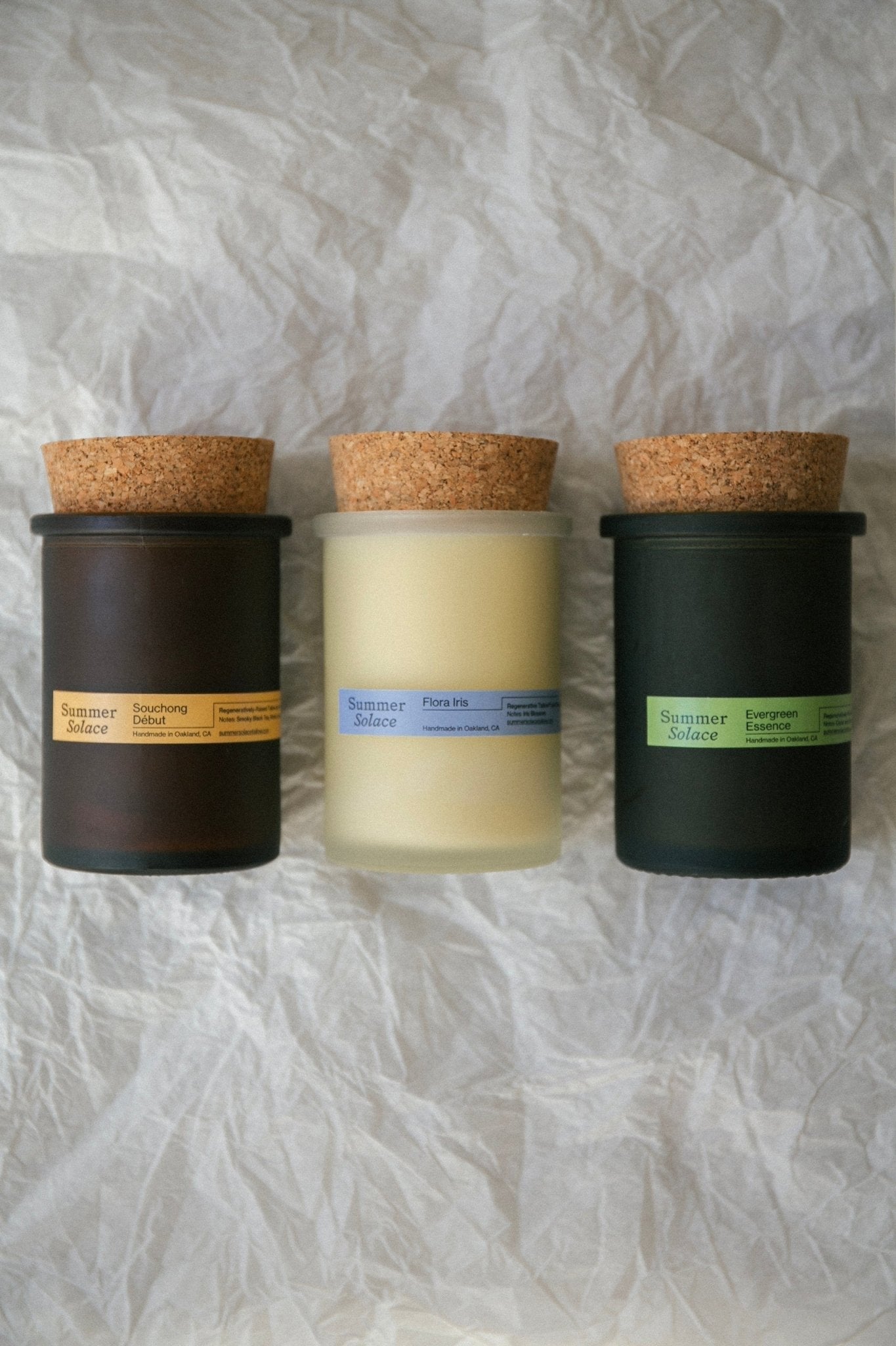 Perfumed Tallow Candle Trio-3