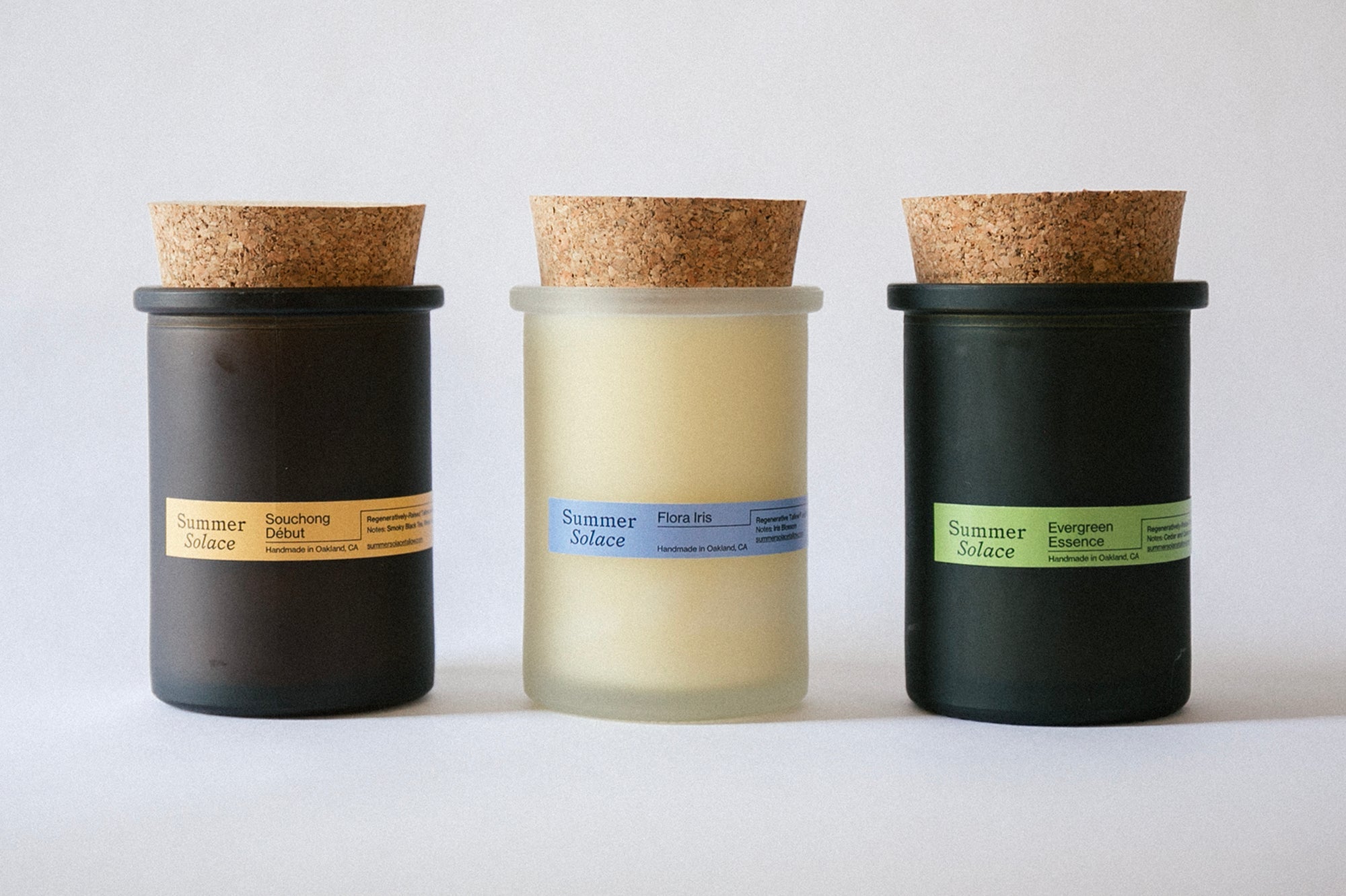 Perfumed Tallow Candle Trio-zoom-3