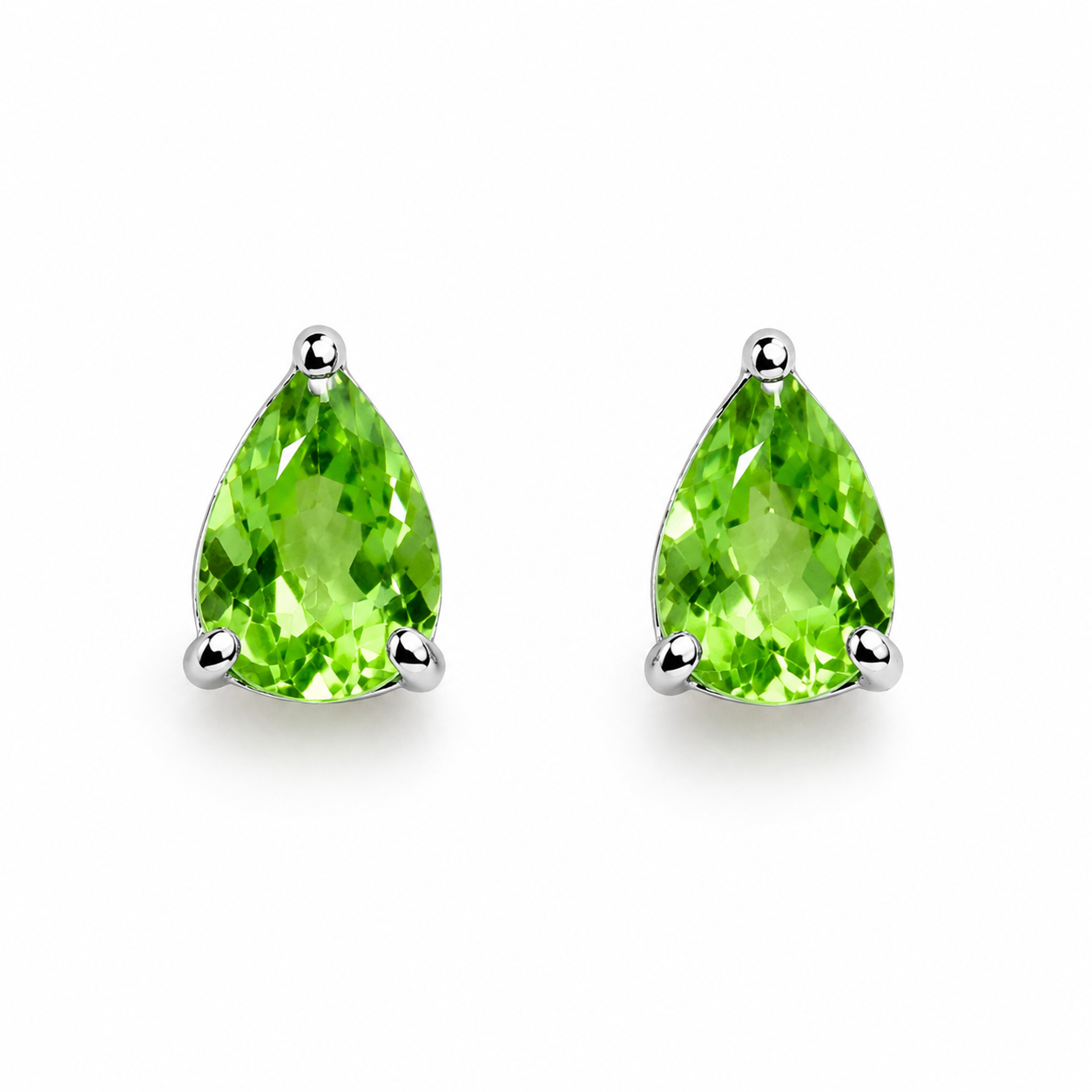 Teardrop Stud Earrings-15