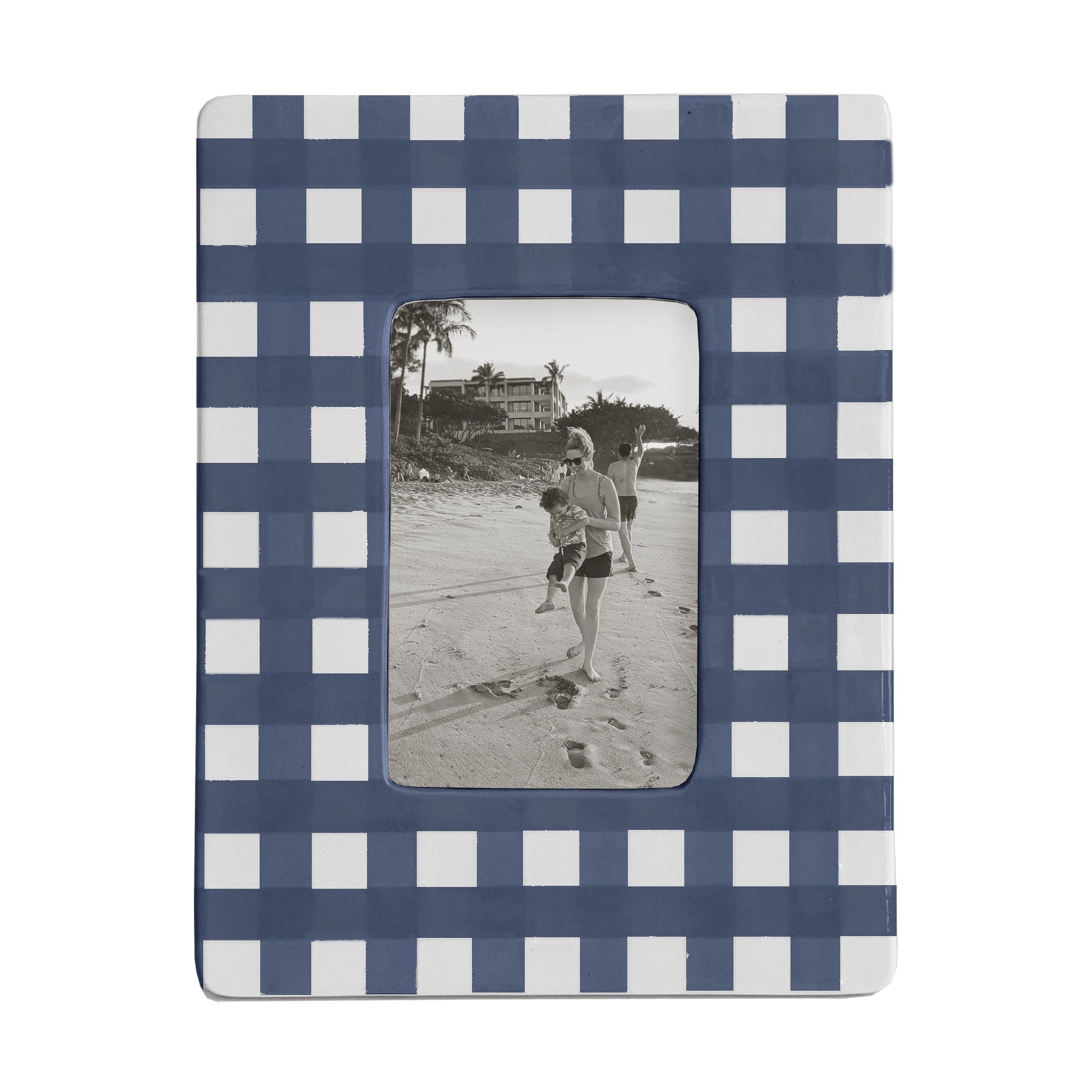 Gingham Photo Frame-2