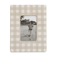 Gingham Photo Frame - Aware House