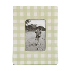 Gingham Photo Frame - Aware House