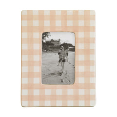 Gingham Photo Frame - Aware House