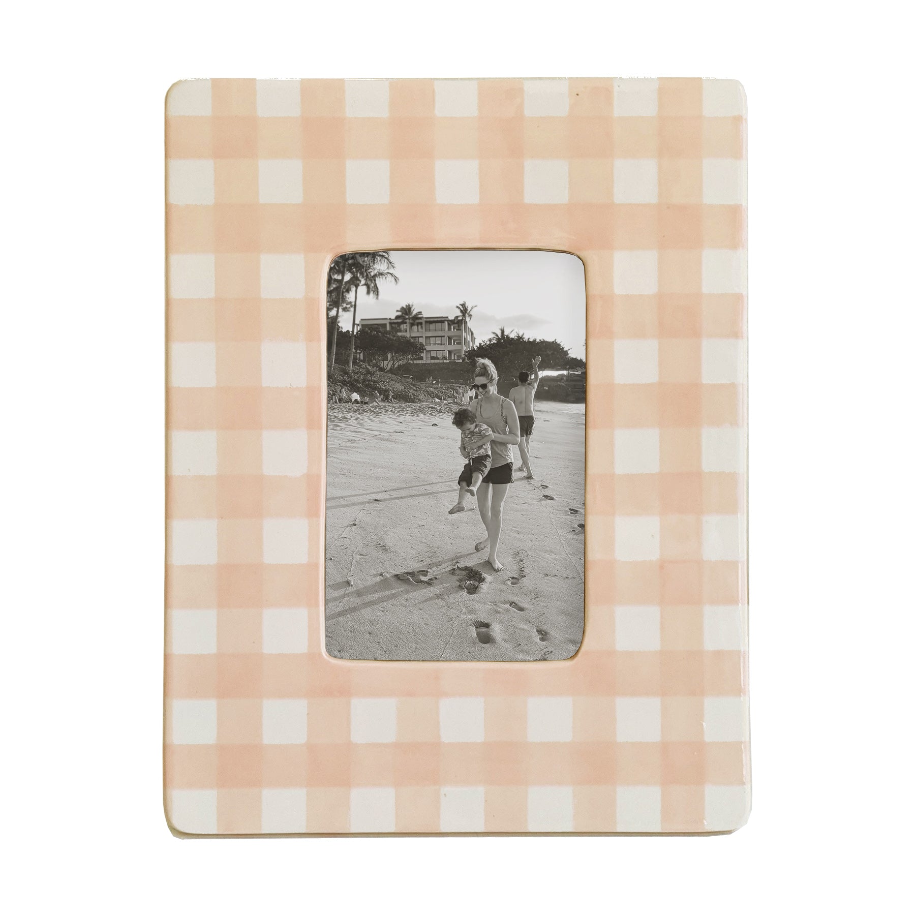 Gingham Photo Frame - Aware House