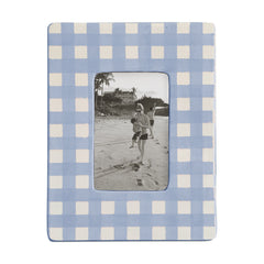 Gingham Photo Frame - Aware House