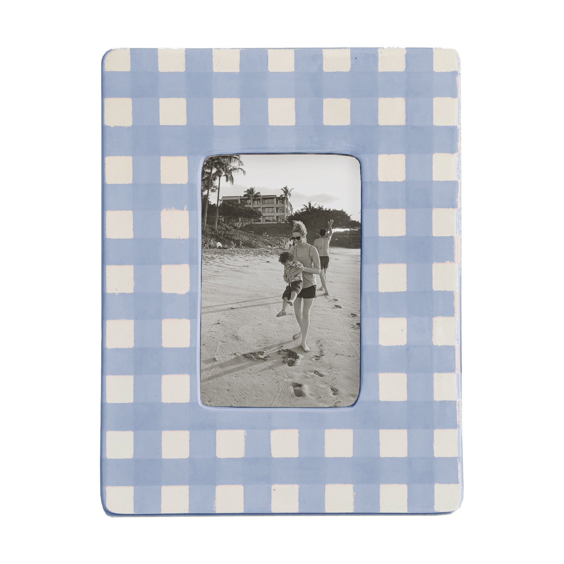Gingham Photo Frame - Aware House