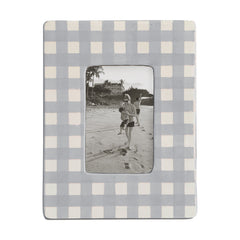 Gingham Photo Frame - Aware House