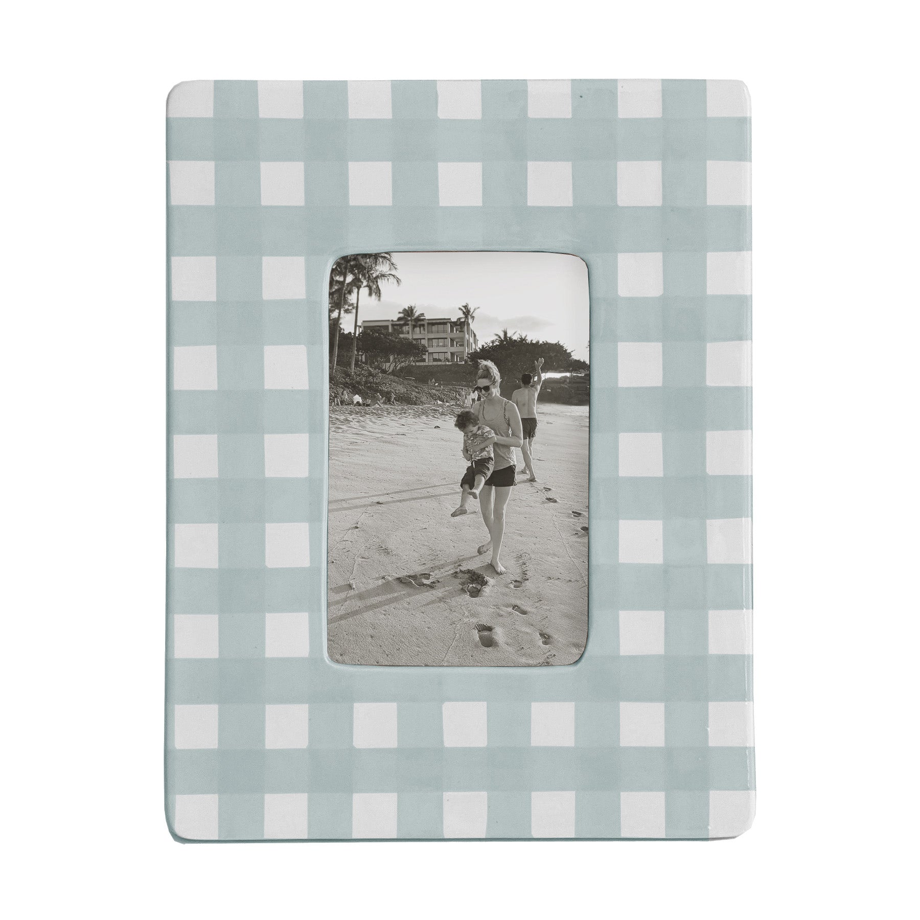 Gingham Photo Frame - Aware House