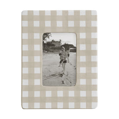 Gingham Photo Frame - Aware House