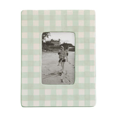Gingham Photo Frame - Aware House