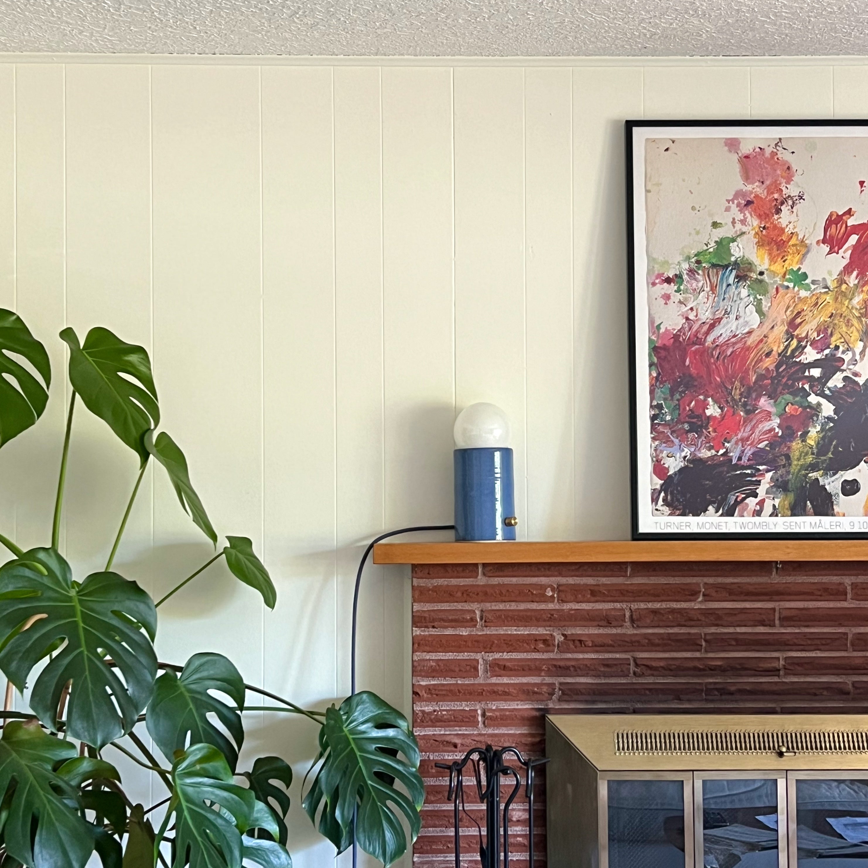 Cornflower Pillar Lamp