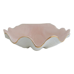Clam Shell Bowl with 22K Gold Accent - Aware House
