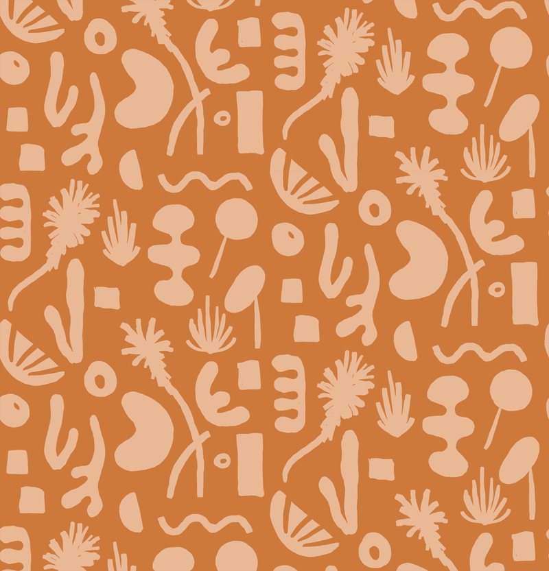 Pool Side Wallpaper, orange-zoom-