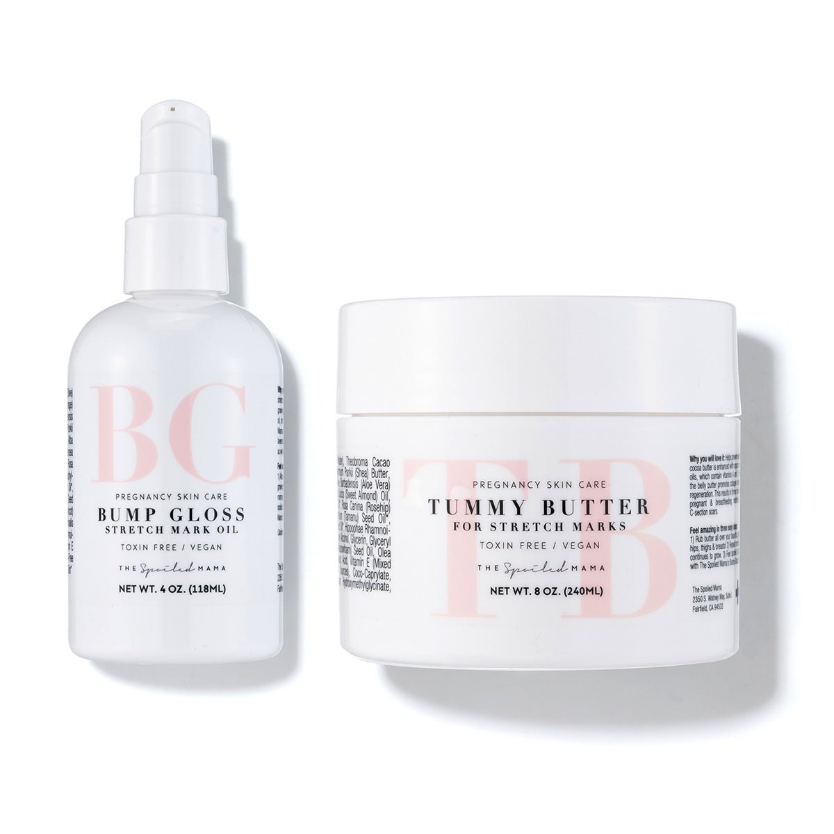 The New Mom Bundle 3 | Stretch Mark Treatment Kit & Mug - Aware House