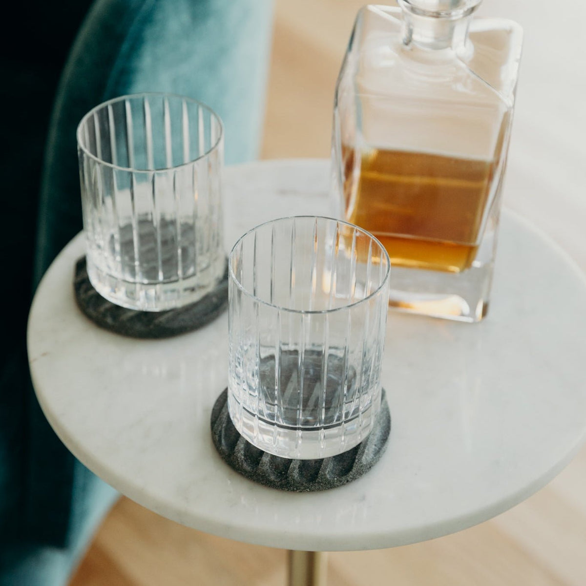 Coaster Set | Dark Green Terrazzo - Aware House - Pretti.Cool -