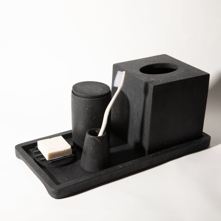 Decorative Tray | Black Terrazzo - Aware House - Pretti.Cool -