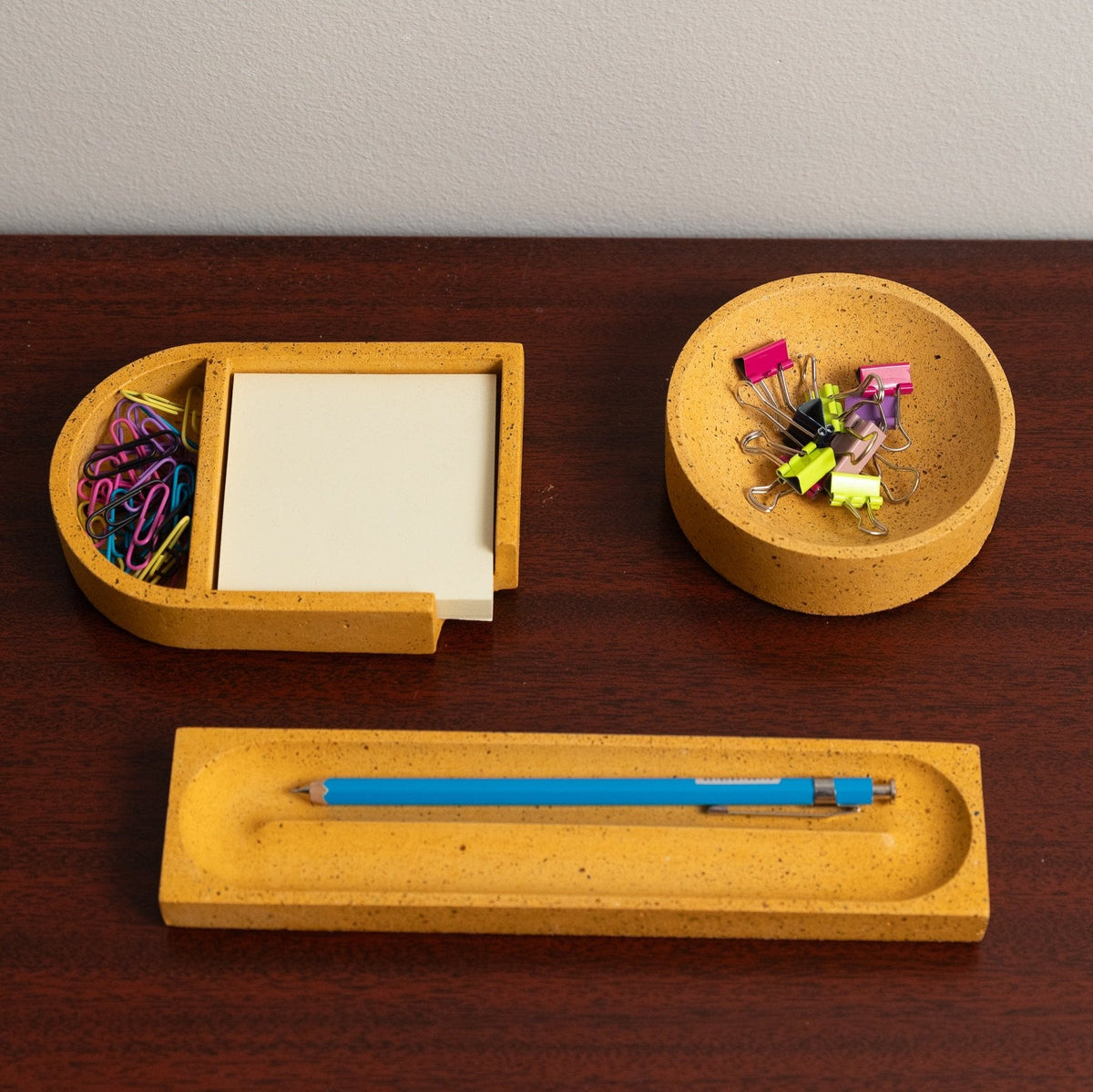 Sticki Note Holder | Marigold Terrazzo - Aware House - Pretti.Cool -