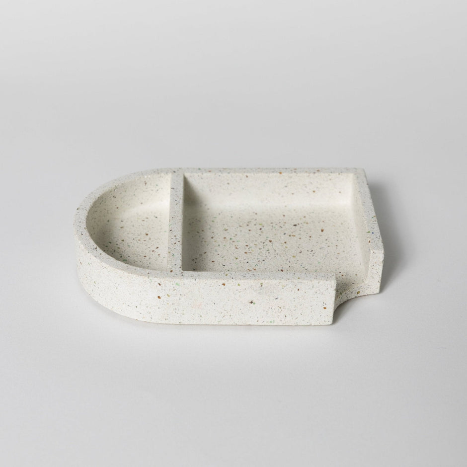 Sticki Note Holder | White Terrazzo