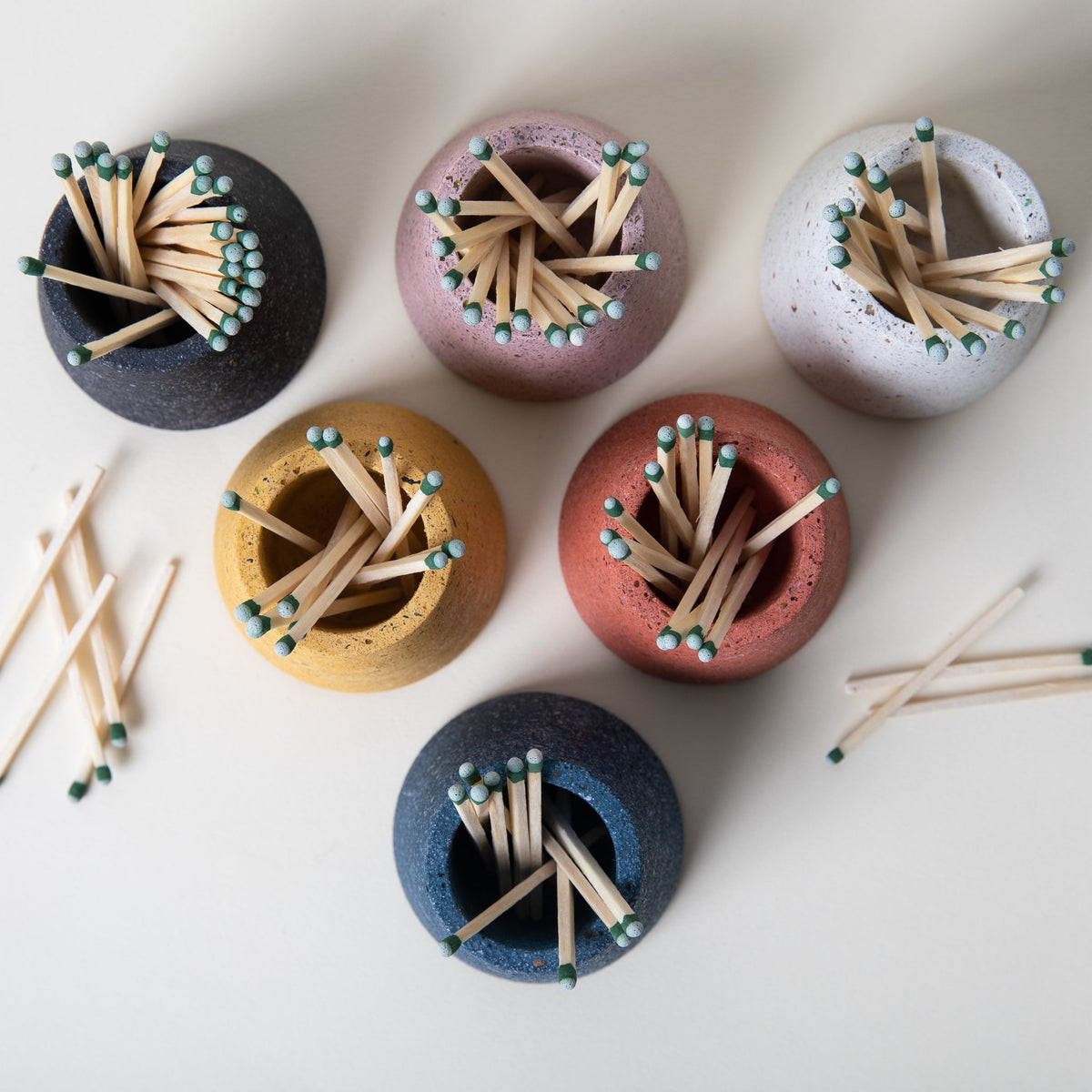 Matchstick Holder | Black Terrazzo - Aware House - Pretti.Cool -