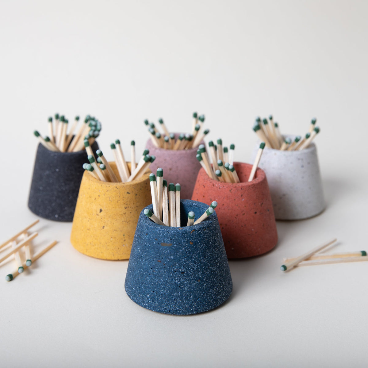 Matchstick Holder | Black Terrazzo - Aware House - Pretti.Cool -