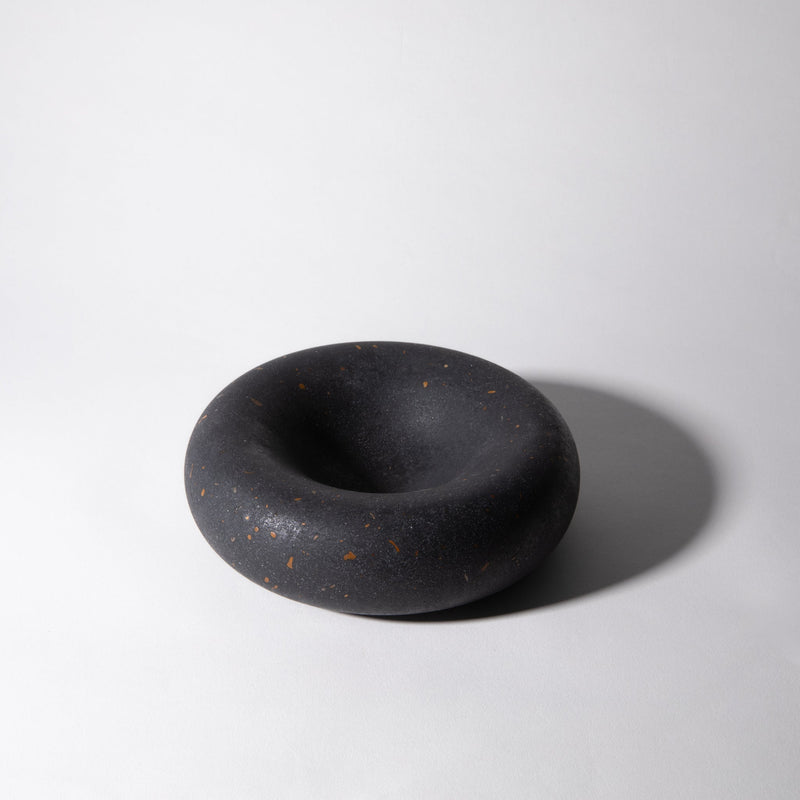 Bubble Catch All (Small) | Black Terrazzo-zoom-